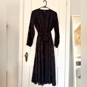 Alfani Black Long Sleeve Dress